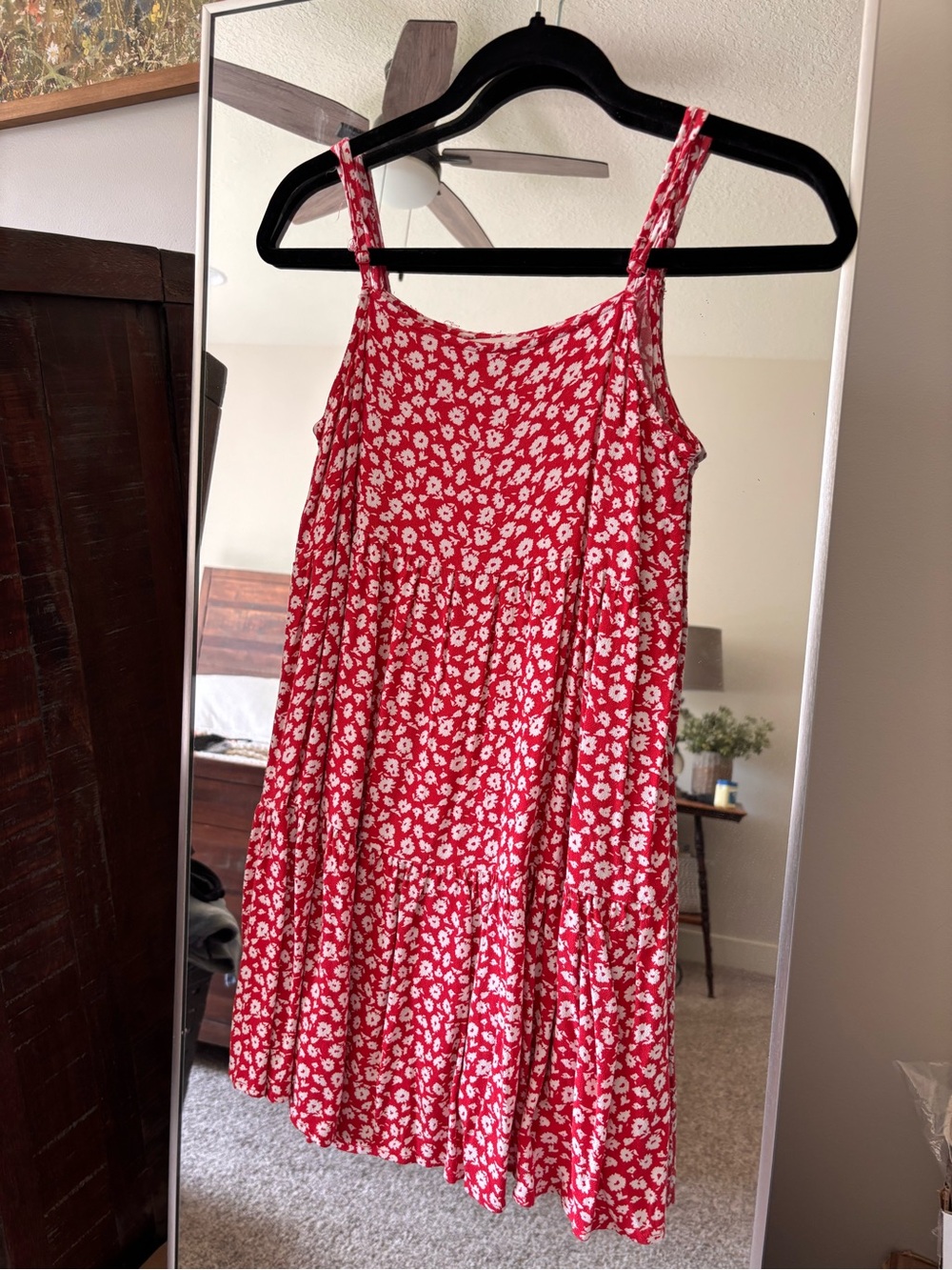 AR Red Floral Sundress